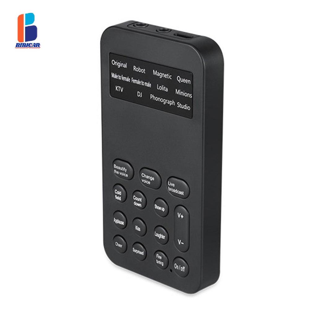Bộ thay đổi giọng nói chuyên nghiệp Card âm thanh mini đa năng cho máy tính di động thoại