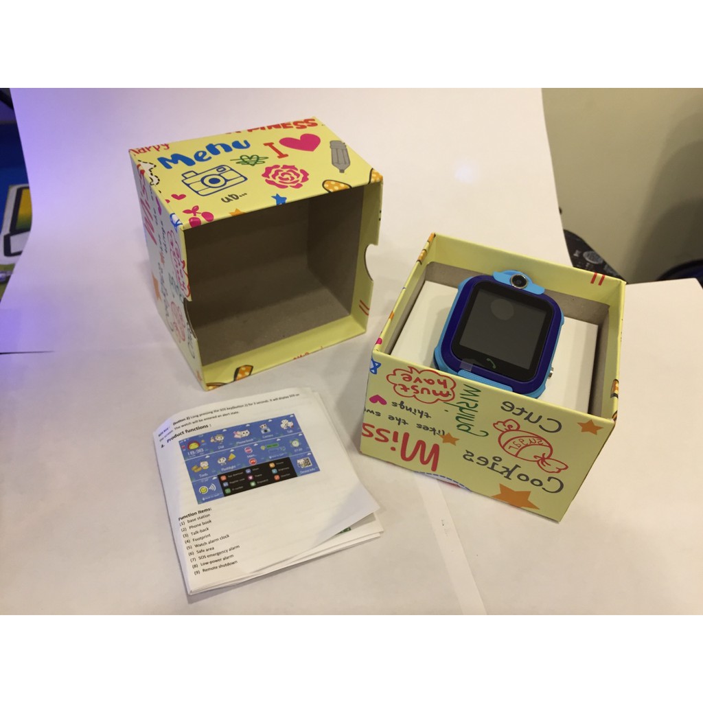 Đồng Hồ Thông Minh Định Vị Trẻ Em A28 Chống Nước Có Tiếng Việt