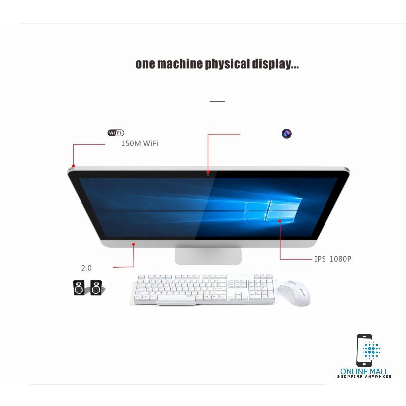 Máy tính PC All In One 20inch CPU I3-330m Ram 4G 60GB SSD - Skylife | BigBuy360 - bigbuy360.vn