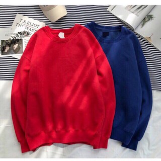 ÁO SWEATER TRƠN BASIC ĐỦ MÀU Unisex