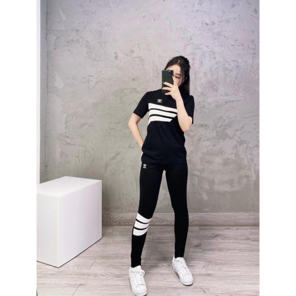 Quần Tập Gym Nữ [Legging] Das 3 Vệt Chân Năng Động [ĐỒ TẬP]