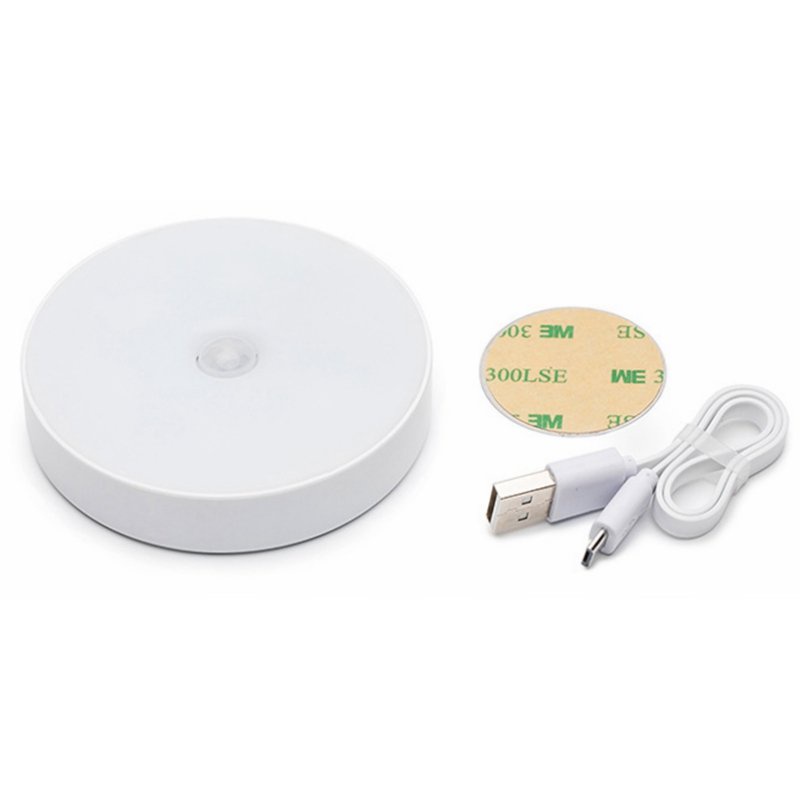Đèn Cảm Biến Đèn Tự Sáng Led Tròn Cảm Ứng Chuyển Động Dán Tường Sạc USB ĐÈN DAIKI