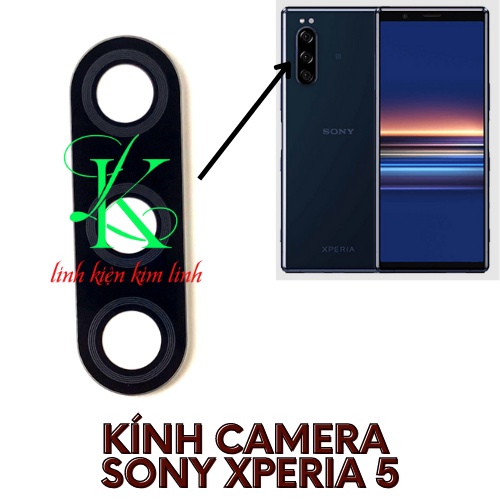 Kính camera sony Xperia 5 có sẵn keo dán ( kính camera của sony xperia 5 )