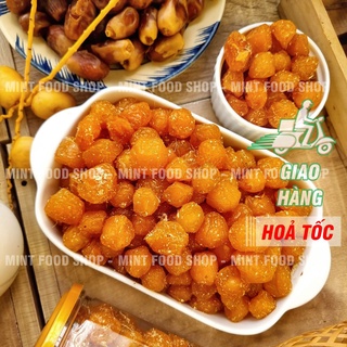 Ô mai mơ nho gừng dẻo - lon 500gram