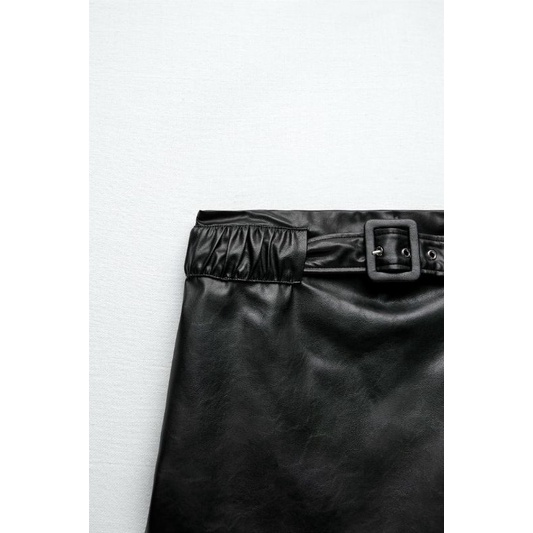 Chân váy da Zara size S