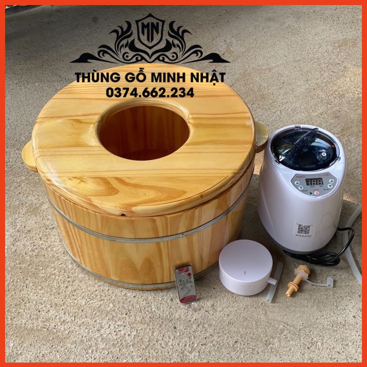 Chậu gỗ xông vùng kín⚡️BẢO HÀNH⚡️chậu gỗ xông phụ khoa