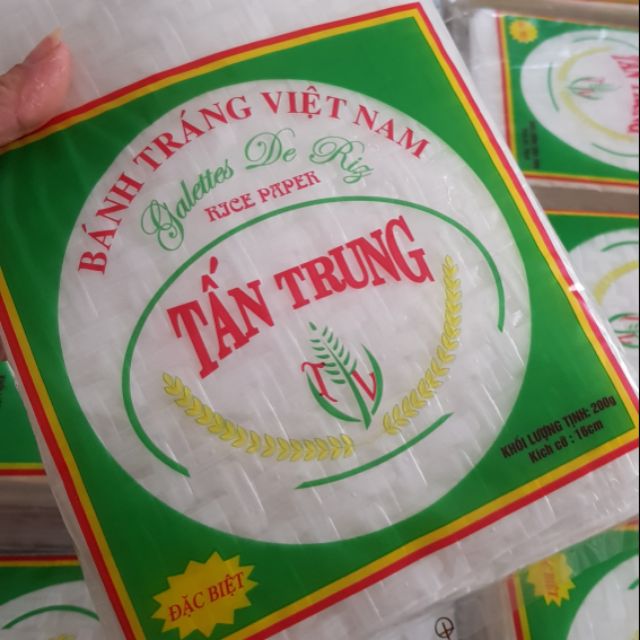 200g BÁNH TRÁNG SIÊU SIÊU MỎNG (VUÔNG)