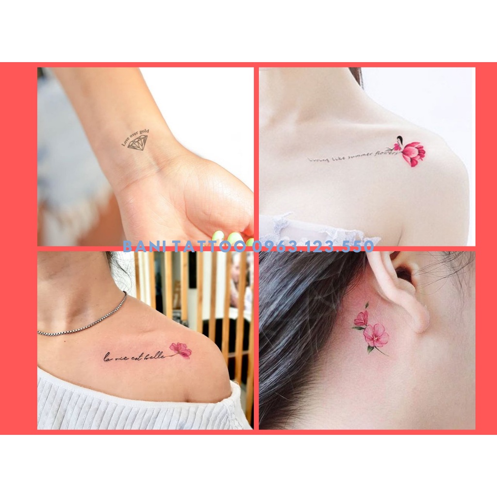Top 50 mẫu hình xăm dán tạm thời chống nước bán chạy nhất