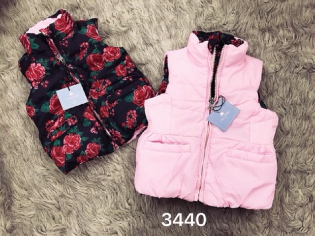 Xả hàng lẻ size- Áo gile baby GAP 2 mặt