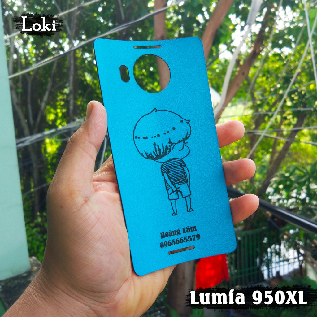 Dán da Nokia Lumia 950/950XL theo yêu cầu