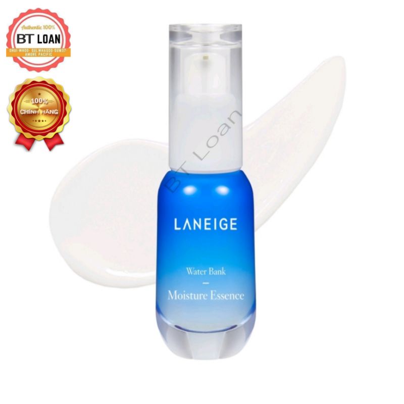 [ Chính Hãng ] Tinh chất dưỡng da cấp nước kiềm dầu giảm mụn Laneige water hydro essence 30ml