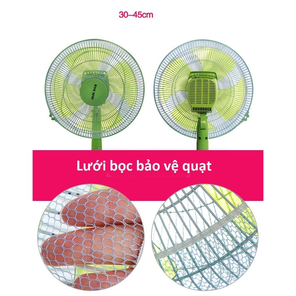 Lưới bọc quạt tránh rủi ro, an toàn cho trẻ nhỏ - 38 x 38 cm