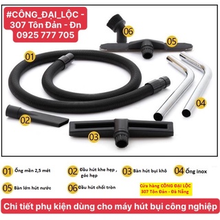 PHỤ KIỆN THAY THẾ CHO MÁY HÚT BỤI CÔNG NGHIỆP