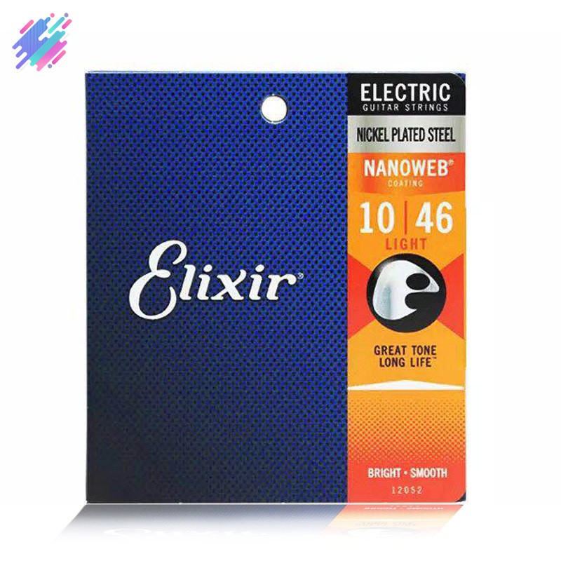 Dây đàn guitar tông sáng sử dụng bền lâu tương thích với đàn Elixir