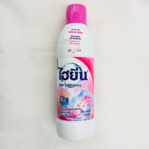 Nước Tẩy Quần Áo Trắng Hygien Thái Lan 600ml Siêu Sạch