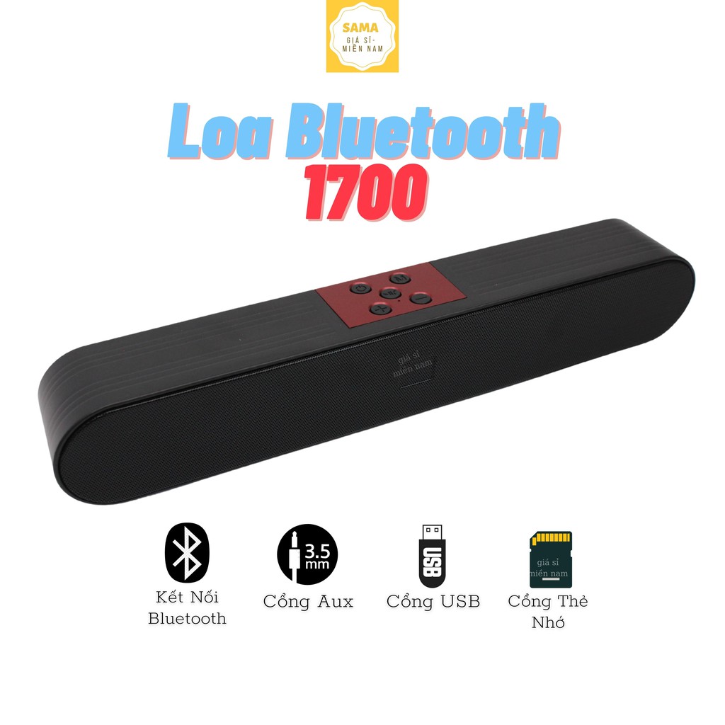 Loa Tivi Dài 1700 - Loa Bluetooth Không Dây  Âm Thanh Sống Động- Hỗ trợ USB/Thẻ Nhớ