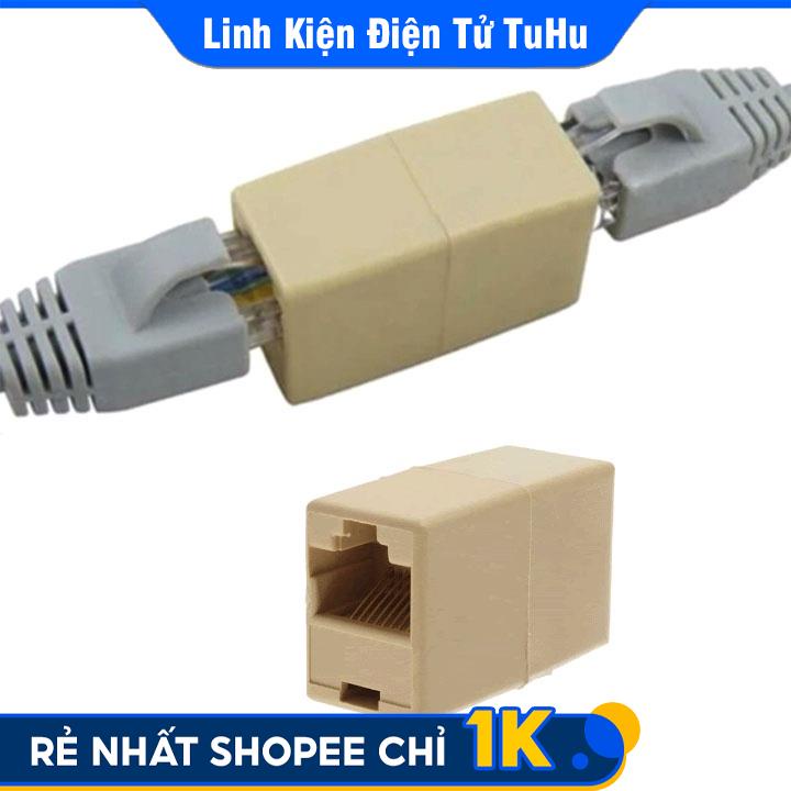 Đầu Nối Dây Mạng Lan RJ45 1 Ra 1