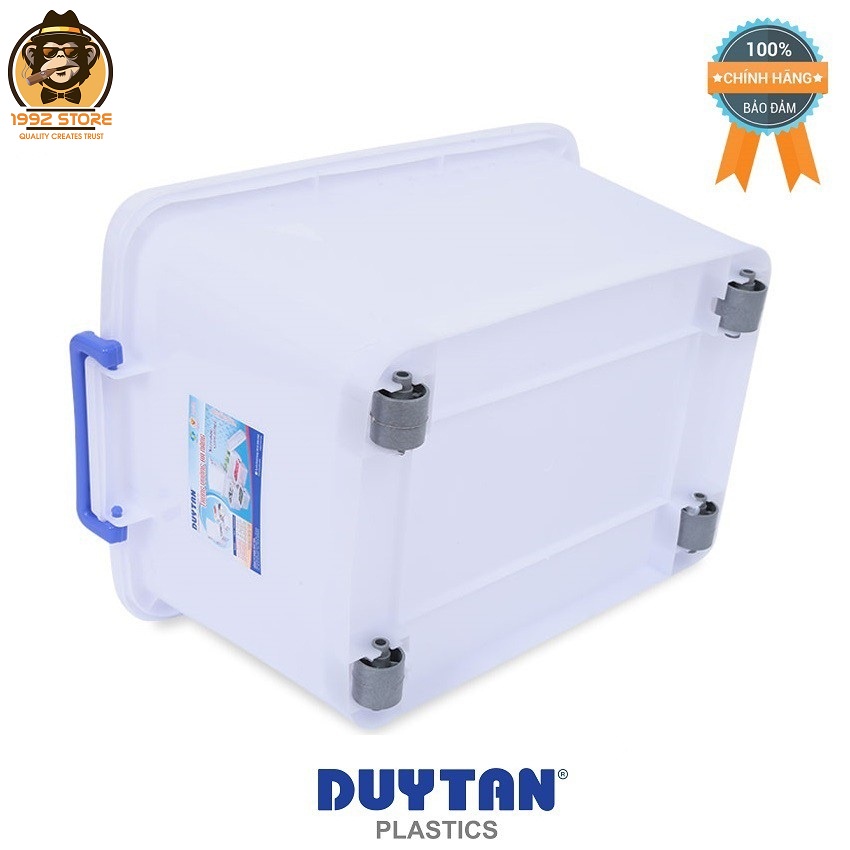Thùng Nhựa Duy Tân Có Bánh Xe 30L  No.750 giúp bạn bảo quản đồ đạc sạch sẽ,gọn gàng