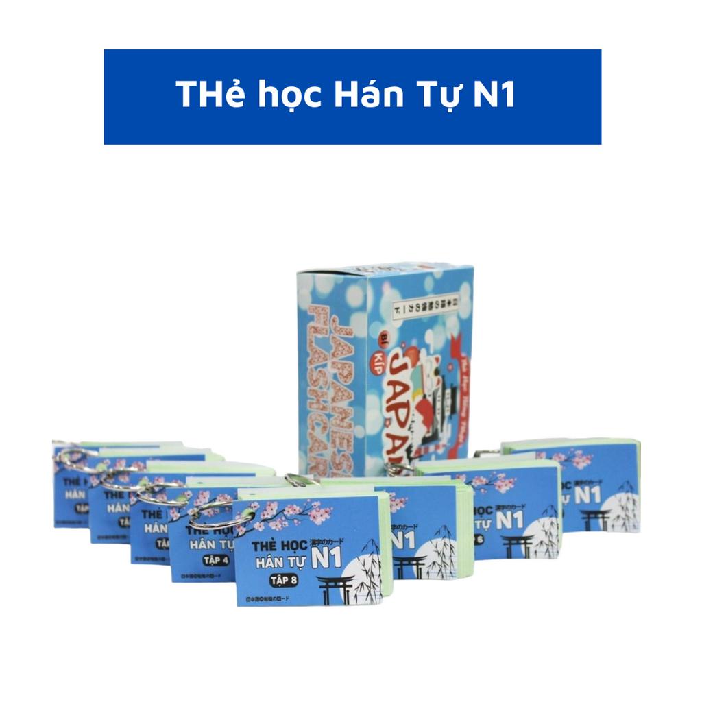 Trọn Bộ Thẻ Học Hán Tự N1 ( Bản Mới )