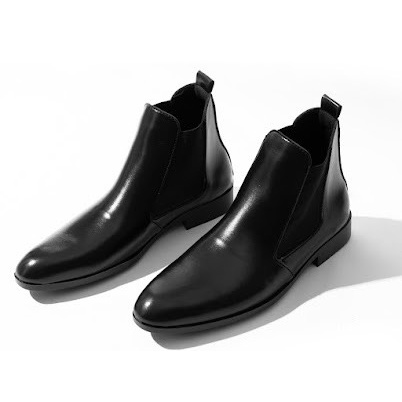 Giày chelseaboot nam, Giày nam công sở mẫu mới cực Hot
