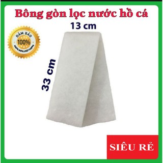 Bông gòn lọc nước cho hồ cá cảnh 33cmx13cm