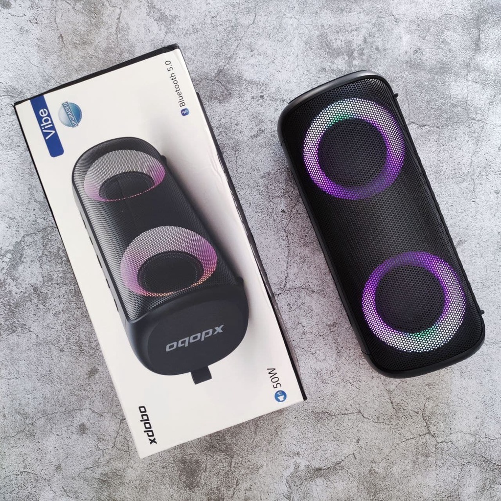 Loa Xdobo Vibe công suất 50W - Đèn nháy xung quanh 64 màu