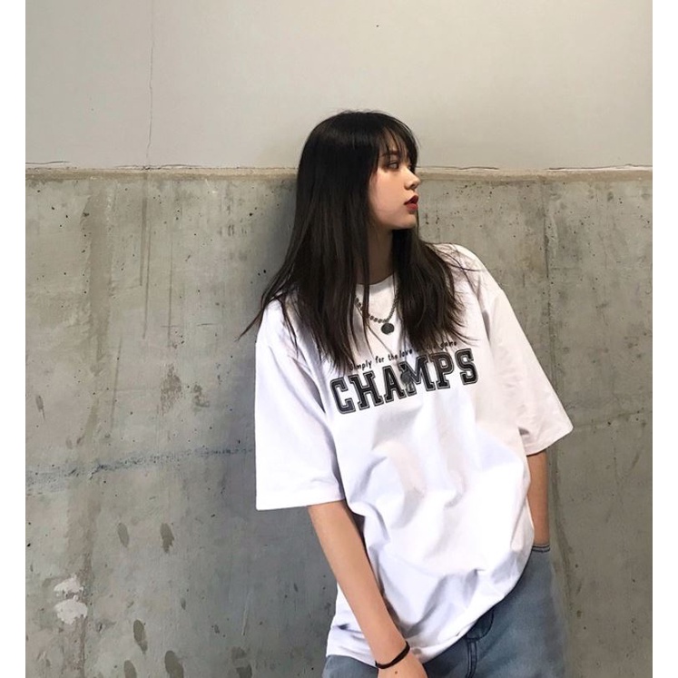 Áo thun tay lỡ nam nữ, áo phông unisex form rộng oversize D134 | BigBuy360 - bigbuy360.vn