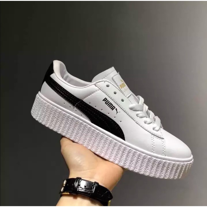 Giày Sneaker Đế Nâu, Đen Trắng, Full trắng Dành cho Nữ Hàng Chuẩn 1:1 ( full bill + box )