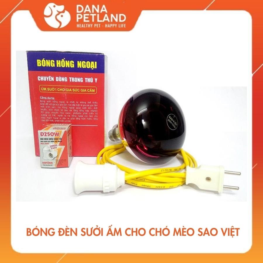 Bóng đèn sưởi hồng ngoại 250W cho chó mèo-BÓNG ĐÈN SƯỞI ẤM CHO CHÓ MÈO