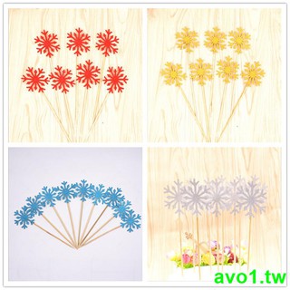 Set 3 Dụng Cụ Trang Trí Bánh Kem Hình Hoa Tuyết Xinh Xắn
