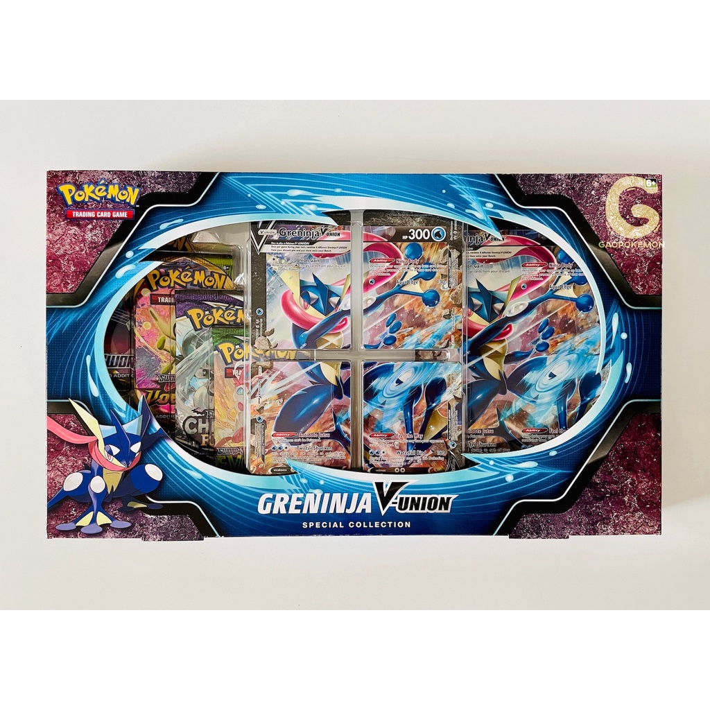 Hộp bài Pokemon TCG - Greninja V - Union Special Collection