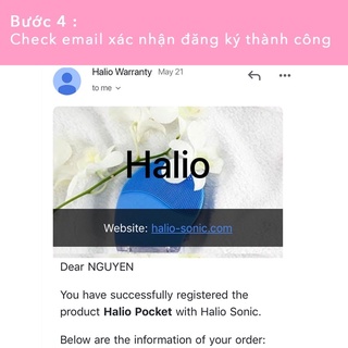 Máy rửa mặt Halio Sonic Wave Cleansing
