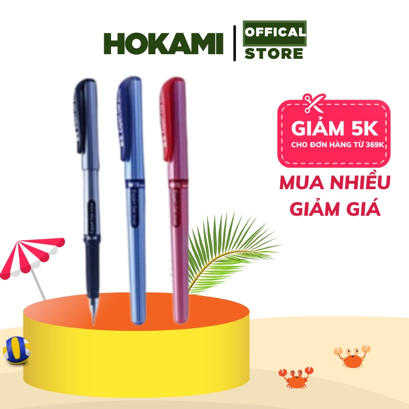 Bút ký cao cấp M&amp;G ngòi 0,7mm/1,0mm màu xanh - văn phòng phẩm - HOKAMI STORE