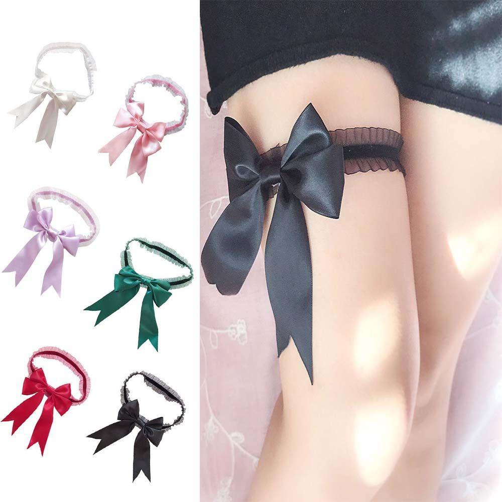 Vanes1 Đai Nịt Bít Tất Ren Lưới Co Giãn Gợi Cảm Cho Cô Dâu