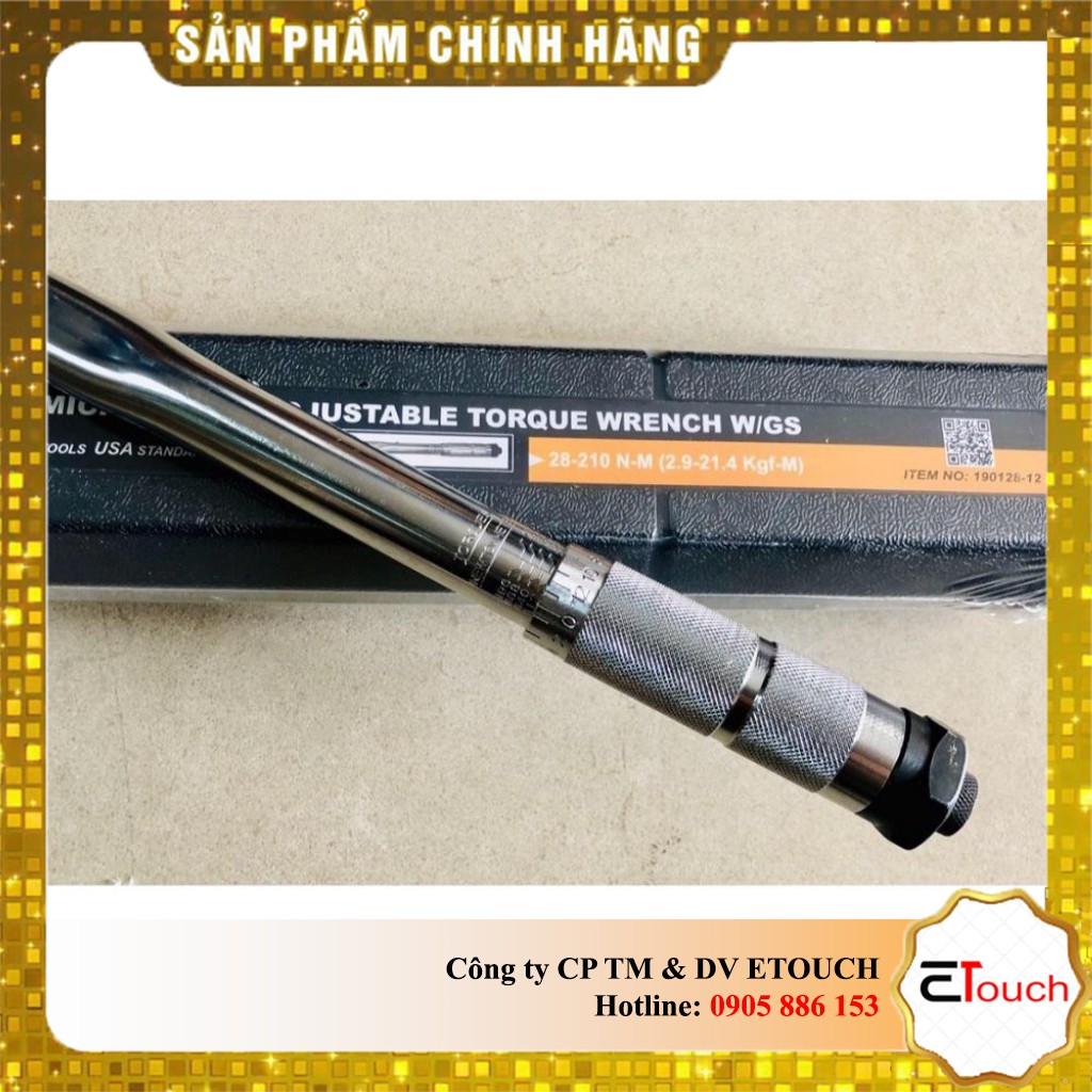 Cần siết chỉnh lực,tay cân lực đầu 1/2 ( Lực siết 7kg - 35kg) Century ⚜️FREESHIP⚜️