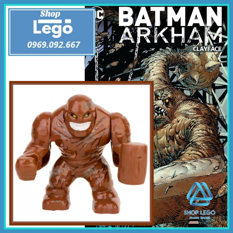 Xếp hình Clayface trong Batman Người dơi Lego Minifigures POGO PG8242 PG2071