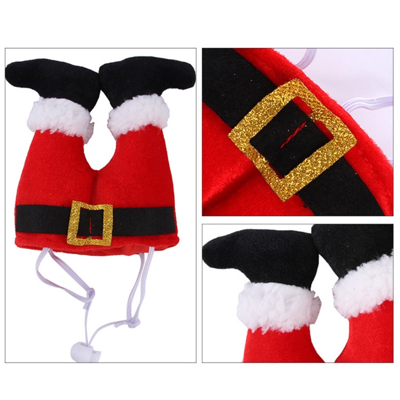 Mũ ông già Noel dành cho chó mèo tiện dụng