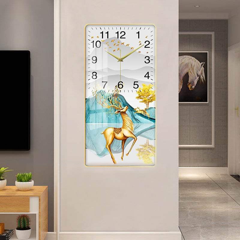 Đồng hồ treo tường tráng gương làm theo yêu cầu