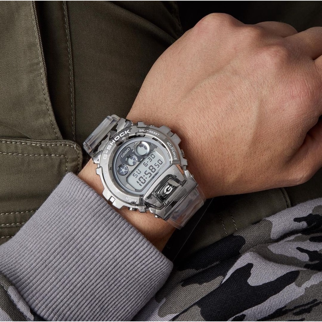 Đồng Hồ Nam Dây Nhựa Casio G-Shock GM-6900SCM-1DR Chính Hãng GM-6900SCM-1