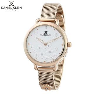[Mã BMTTC60K giảm đến 60K đơn 50K] Đồng hồ nữ dây thép Daniel Klein DK.1.12291.2 , chính hãng full box , chống nước