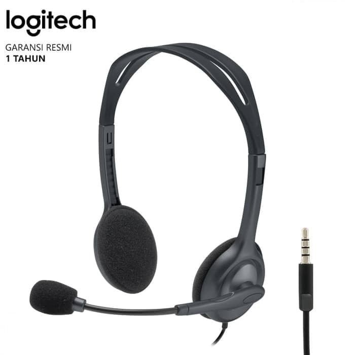 Tai nghe Logitech H111 STEREO HEADSET - 1 Giắc cắm - Bảo hành 12 tháng