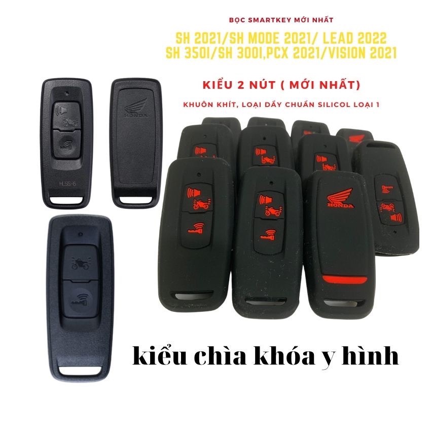 Bọc chìa khoá smartkey xe máy Sh airblade lead vision sh mode hàng Đẹp