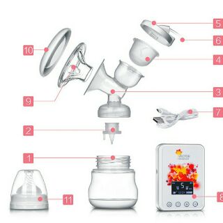 Máy hút sữa matxa điện đơn