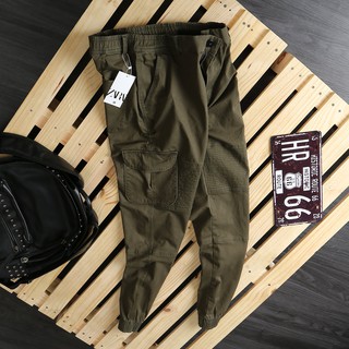 (bigsize - sale ) Quần nam kaki jogger ống túm slimfit, chất vải mềm mịn bigsize