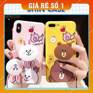 Ốp lưng iphone Br0wn C0ny (Tặng 2 phụ kiện)