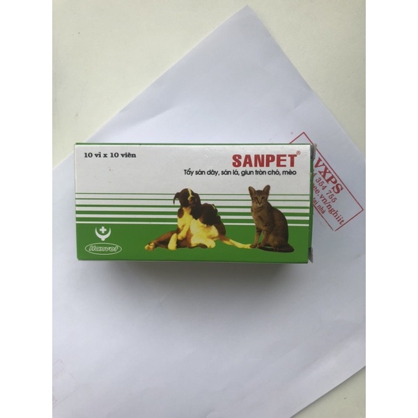 1 Viên San.pet cho chó Mèo