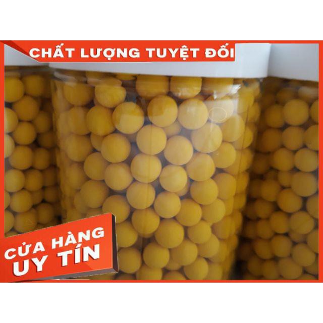 Viên tinh bột nghệ mật ong 100% thiên nhiên hộp 100g 500g