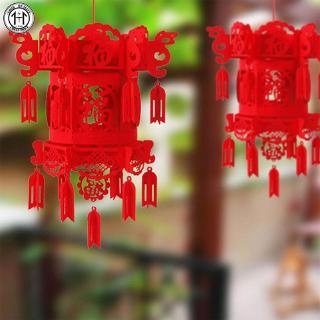 Lồng đèn kéo quân trang trí họa tiết dễ thương bắt mắt
