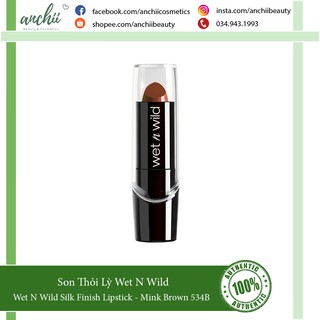 [TOP 1 UY TÍN] Son Thỏi Lì Wet N Wild Mink Brown 534B