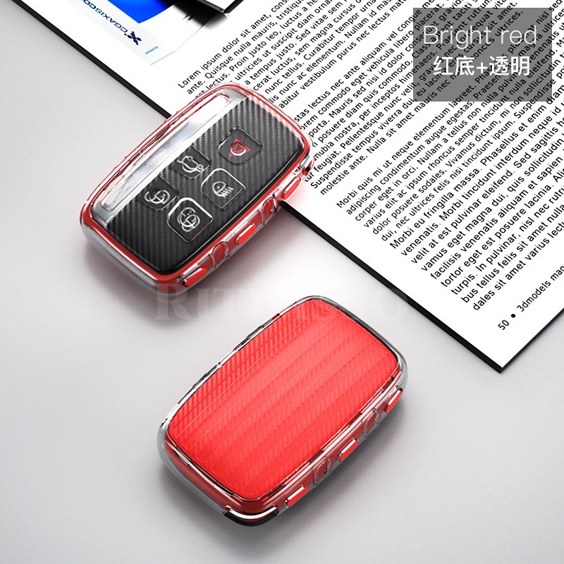 Tpu Vỏ Bọc Chìa Khóa Điều Khiển Từ Xa Cho XE Hơi Land Rover Range Rover Evoque Sport Freelander Discovery Velar for Jaguar XE XF XJ